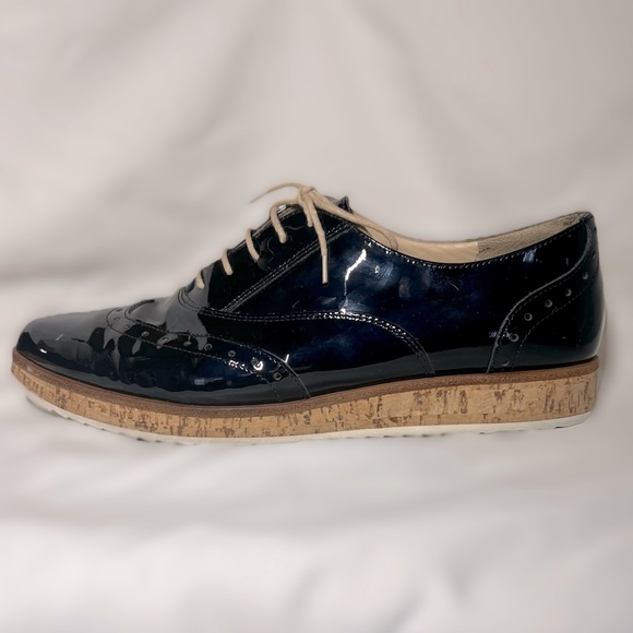 Patent leather Paul Green wingtip dandy brogues - Picture 4 of 7